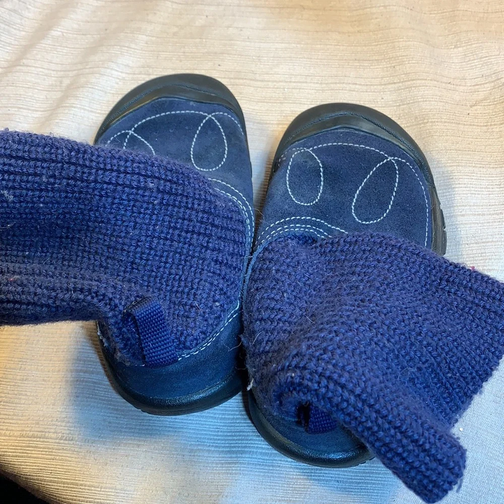 Keen knitted/leather booties excellent-best!